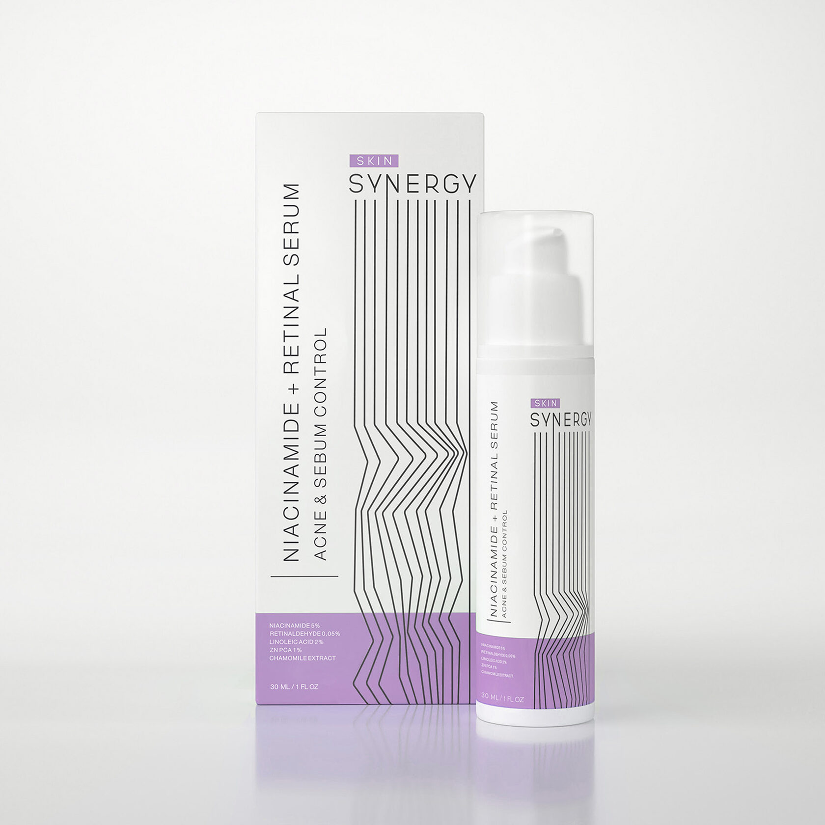 Сыворотка с Ниацинамидом и Ретиналем Niacinamide + Retinal Serum