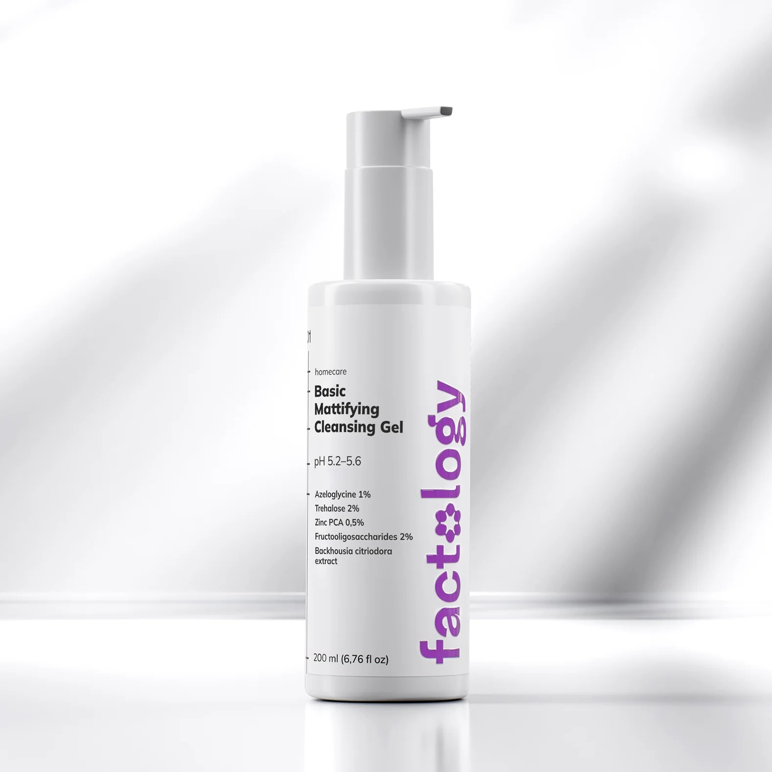 Гель для умывания матирующий /Basic Mattifying Cleansing Gel FACTOLOGY
