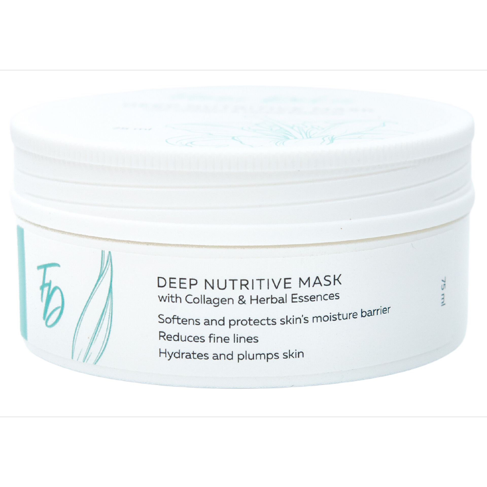 Deep Nutritive Mask with Collagen and Herbal Essences - Питательная крем-маска с морским коллагеном и экстрактами трав для лица, шеи и декольте