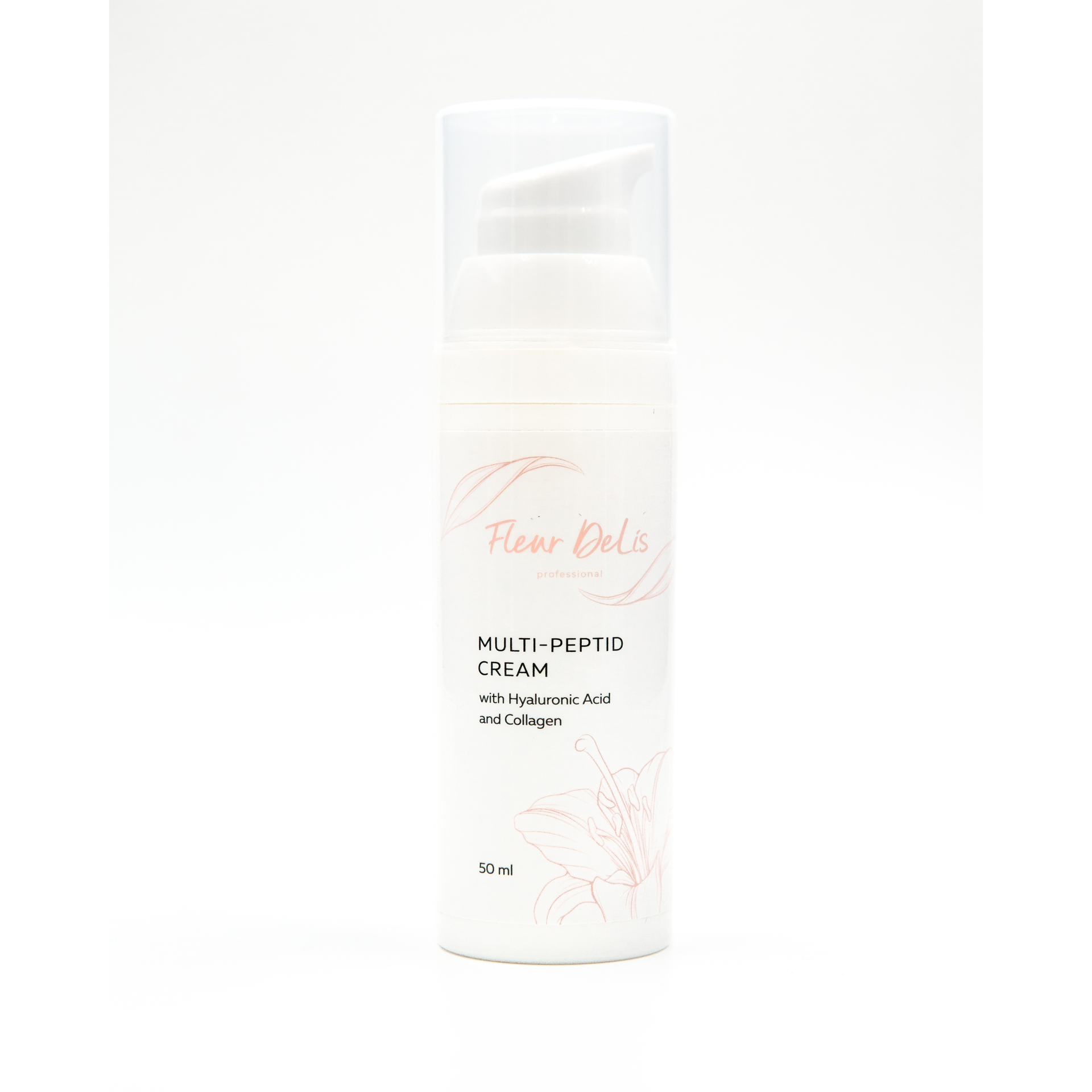 Multi-Peptid Cream with Hyaluronic Acid and Collagen - Мультипептидный крем для лица с гиалуроновой кислотой и коллагеном 