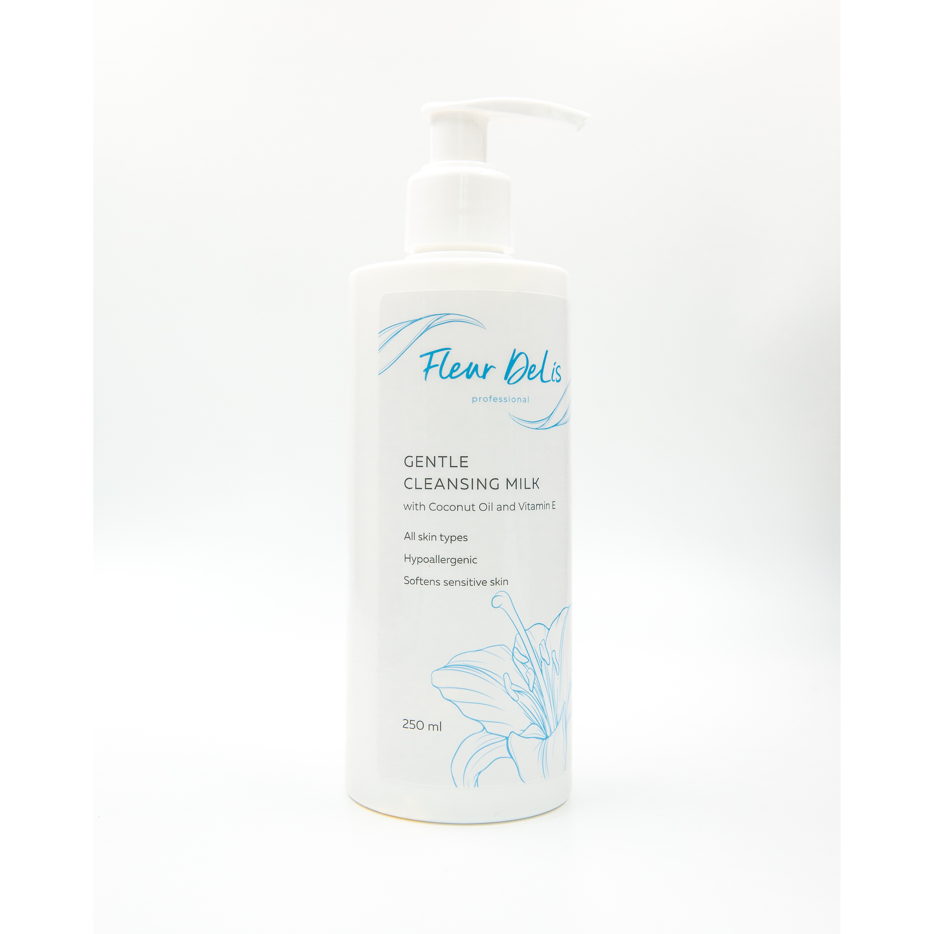 Gentle Cleansing Milk with Coconut Oil and Vitamin E - Мягкое очищающее молочко с маслом кокоса и витамином Е