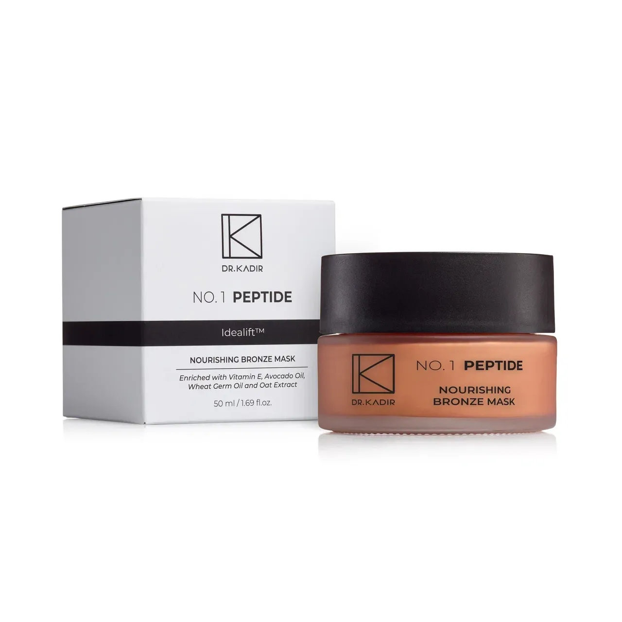 №1 PEPTIDE NOURISHING BRONZE MASK - Пептидная питательная бронзовая маска, 50 мл