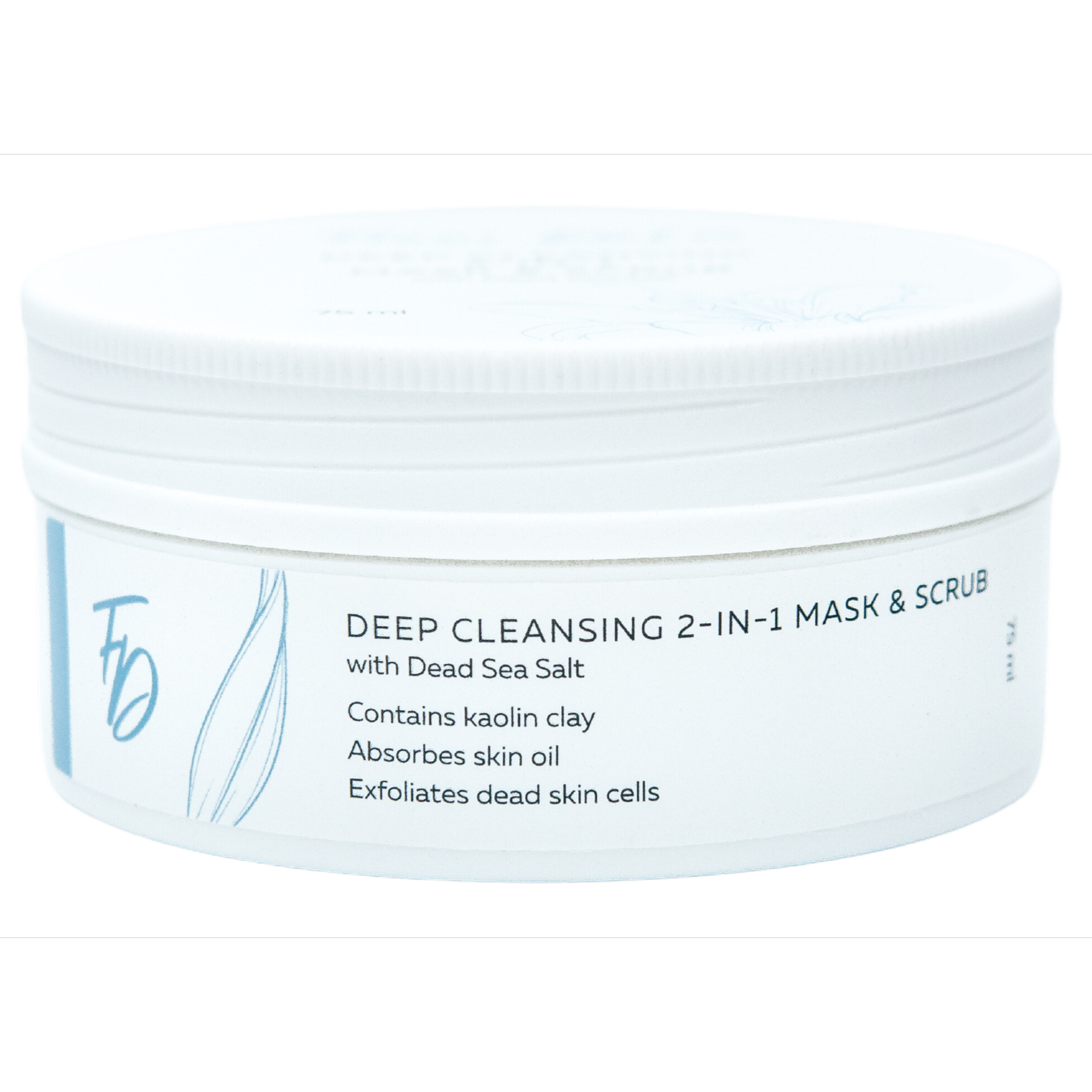 Deep Cleansing 2-in-1 Mask and Scrub With Dead Sea Salt - Скраб-маска глубокого очищения с солями мертвого моря