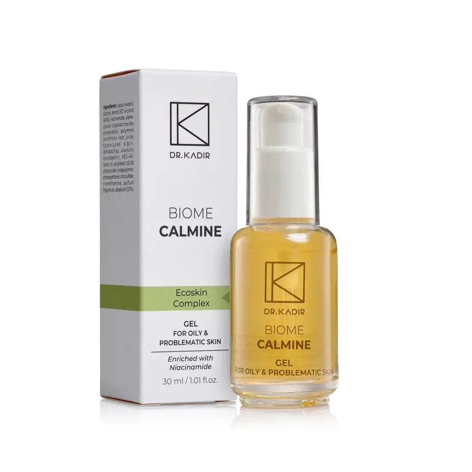 Biome-Calmine Gel for oily anf problematic skin - Гель с пробиотиками для жирной и проблемной кожи
