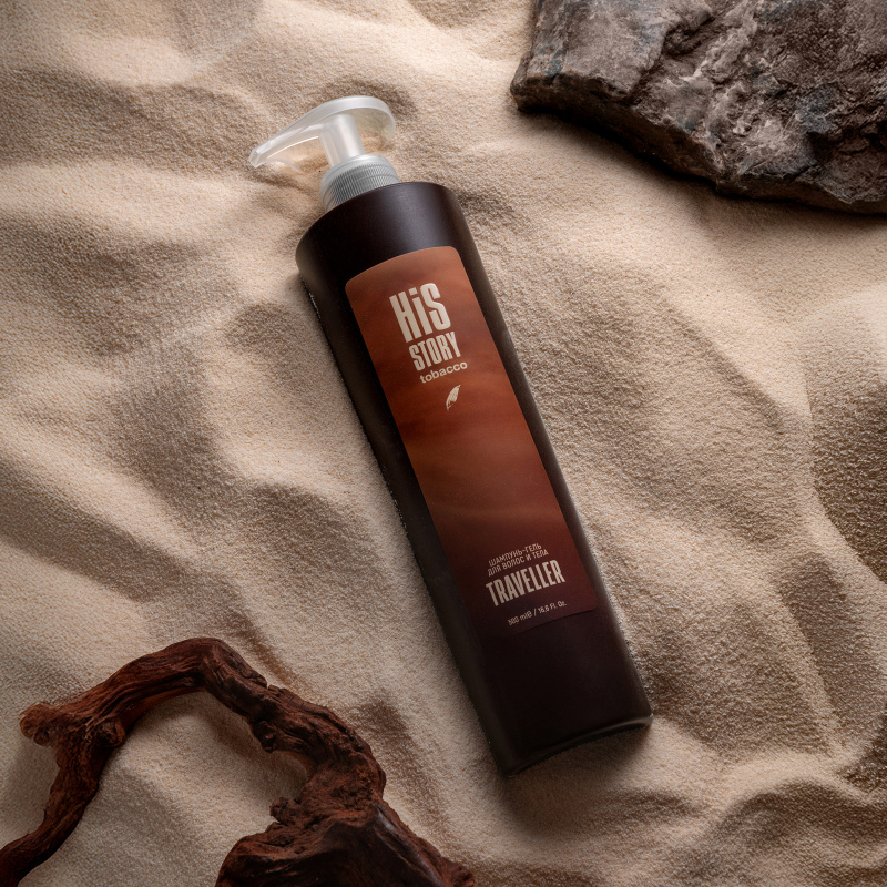 Шампунь-гель для волос и тела Traveller