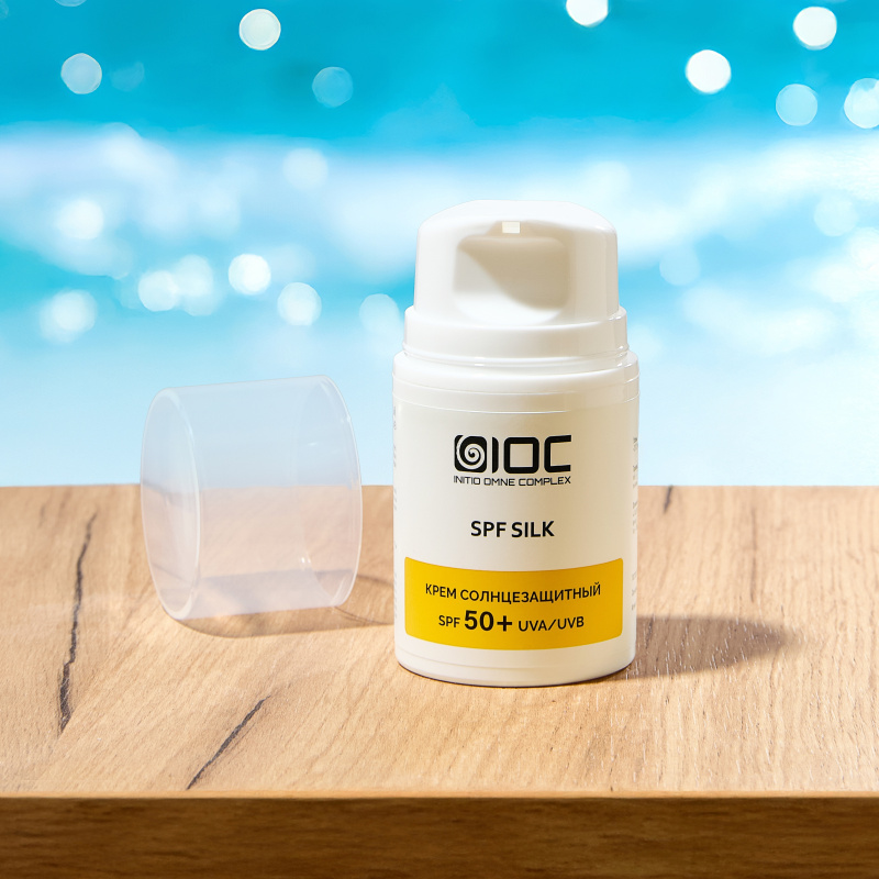 Крем солнцезащитный Шелк SPF50 для всех типов кожи UVA/UVB